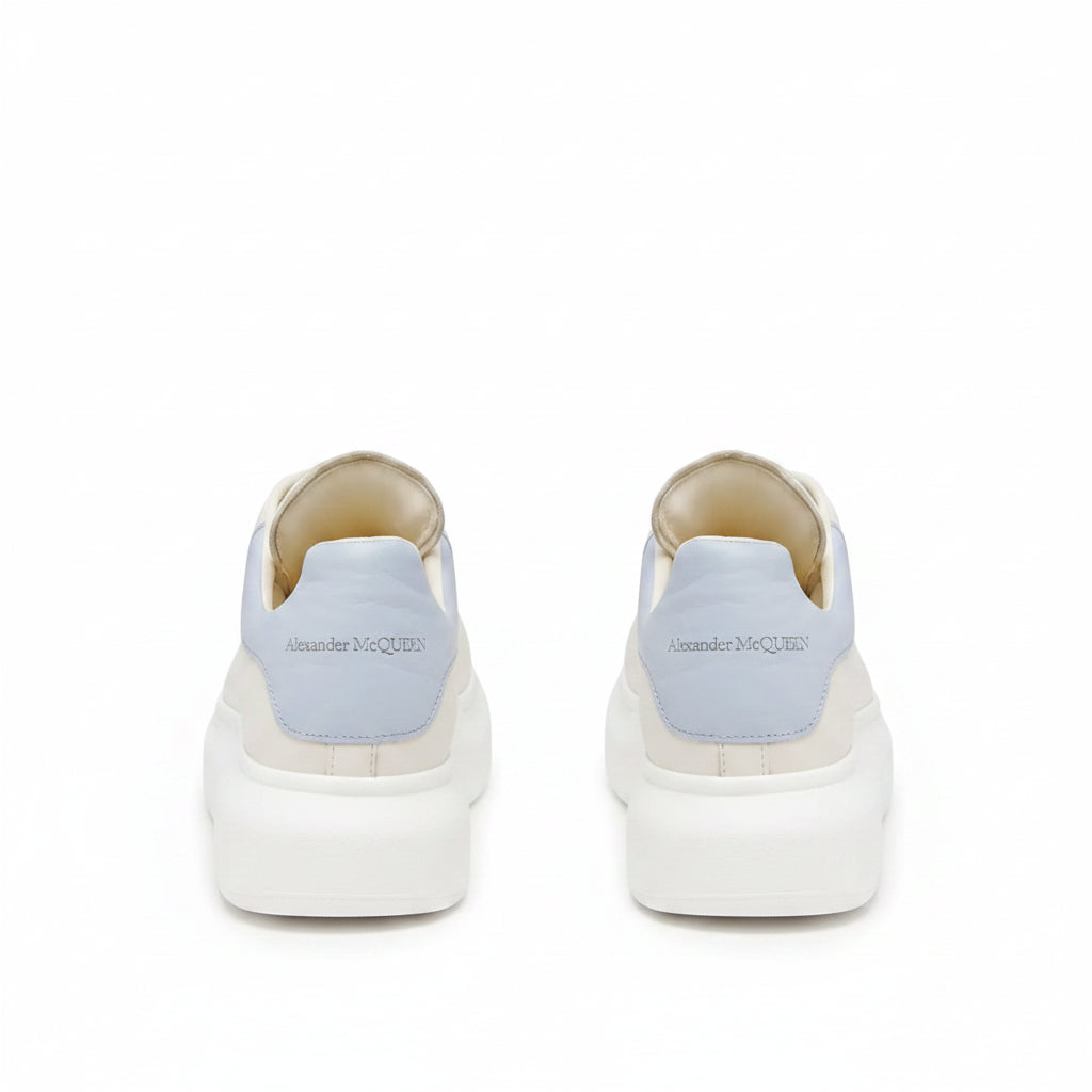 Alexander McQueen Oversized Sneaker - Off White| Ligth Blue