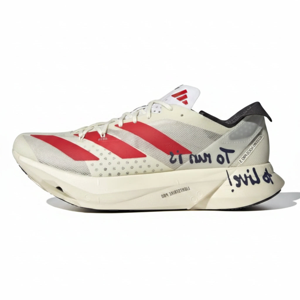 Adidas Adizero Adios Pro 3 - Cinza | Vermelho