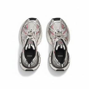 Balenciaga 3XD - Prateado | Vermelho