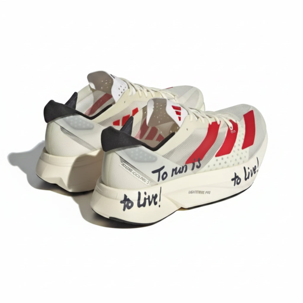 Adidas Adizero Adios Pro 3 - Cinza | Vermelho
