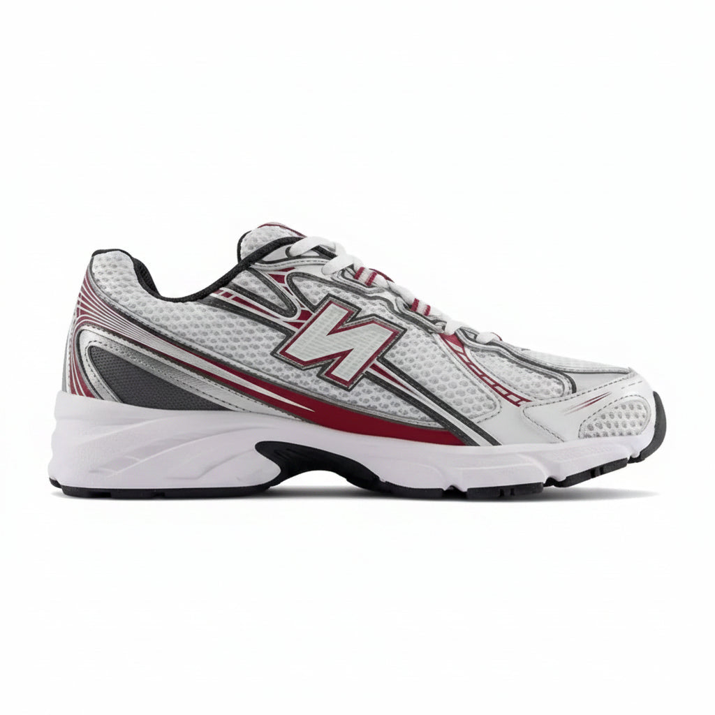 New Balance 740 - Branco | Vermelho