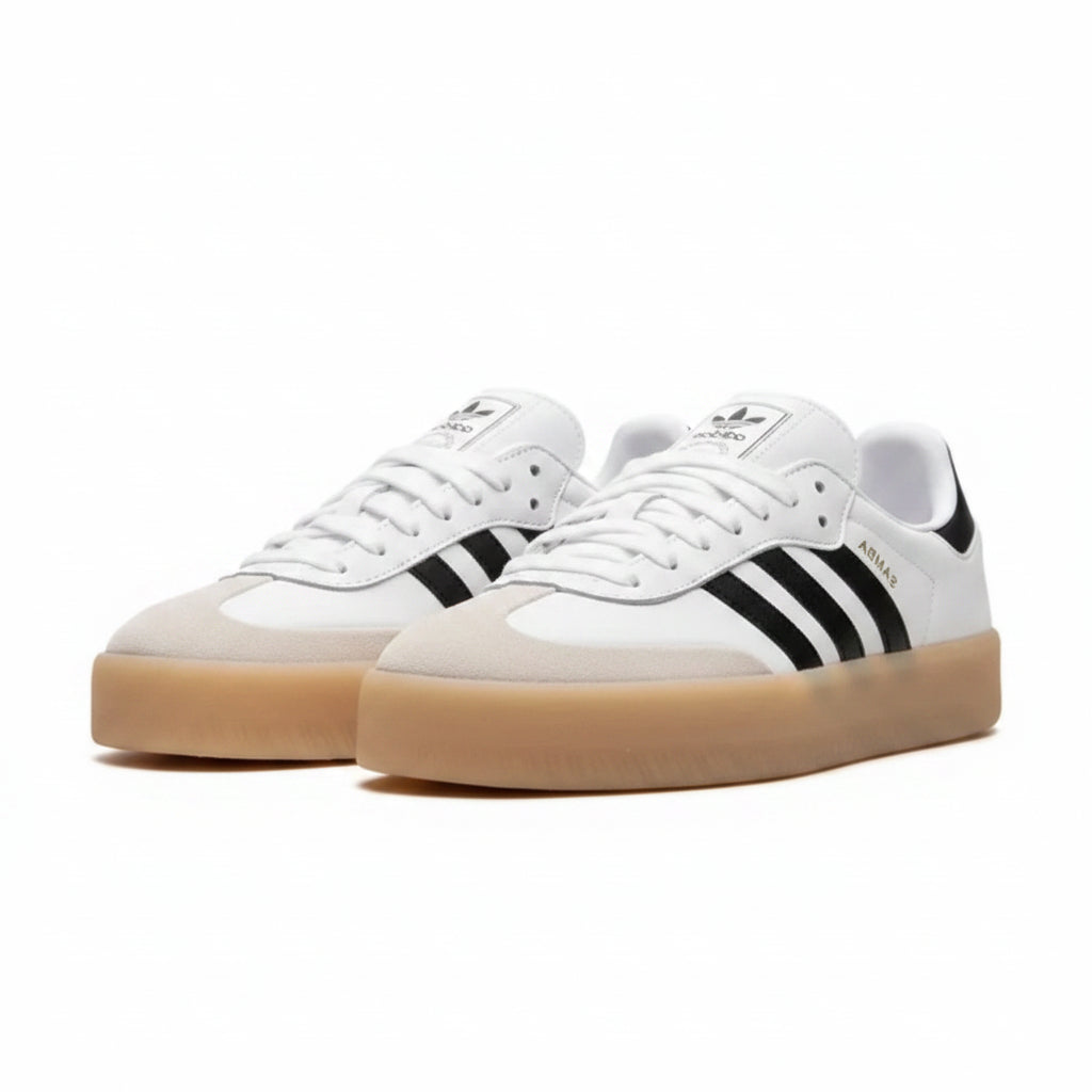 Adidas Sambae - Cloud White | Metallic Gold