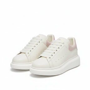 Alexander McQueen Oversized Sneaker - Branco | Rosa