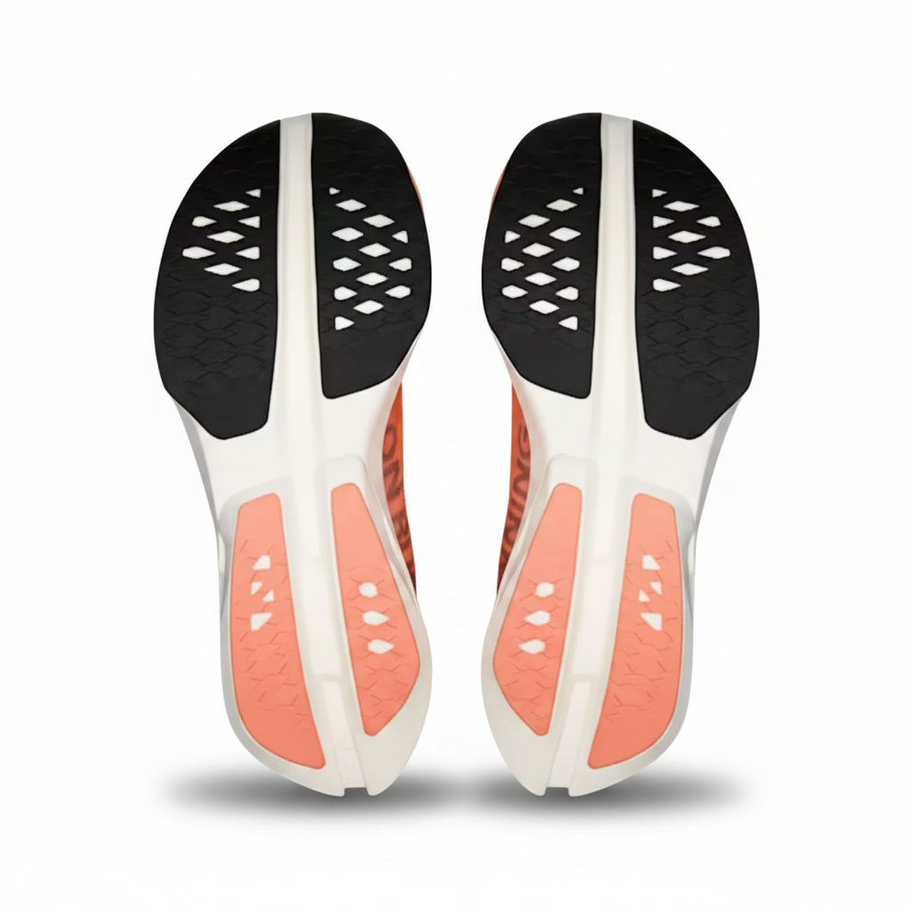 On Running Cloudboom Strike - Sunstone | White