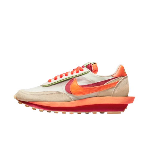CLOT x sacai x Nike LDV Waffle Orange Blaze