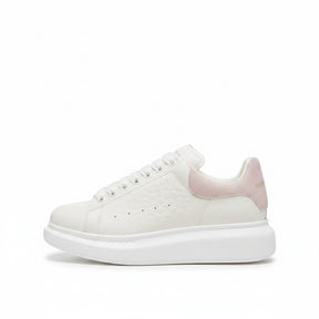 Alexander McQueen Oversized Sneaker - Branco | Rosa