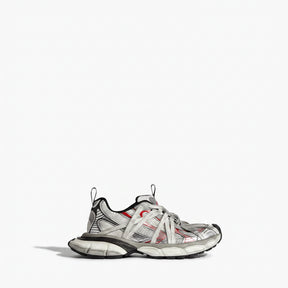 Balenciaga 3XD - Prateado | Vermelho