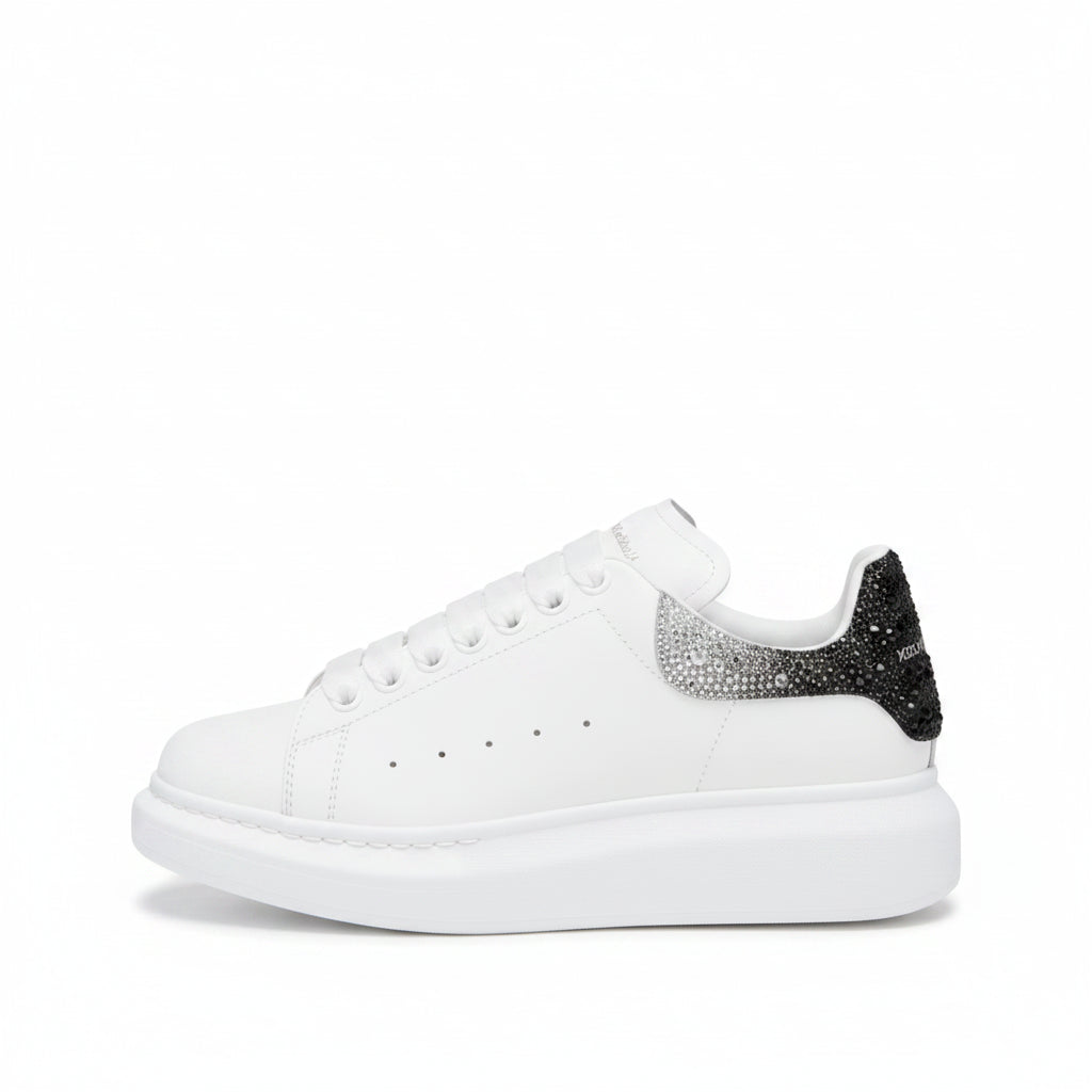 Alexander McQueen Oversized Sneaker - Branco | Preto
