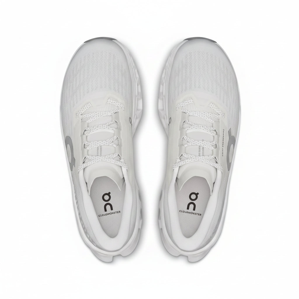 On Running Cloudmonster 3 - White | Wolf