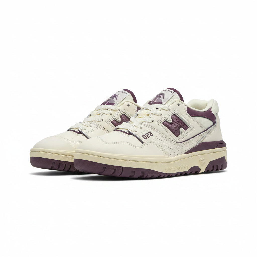New Balance 550 - Sea Salt | Burgundy