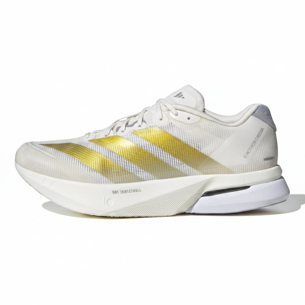 Adidas Adizero Boston 13 - Branco | Amarelo