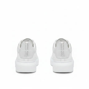Alexander McQueen Oversized Sneaker - Branco | Prata