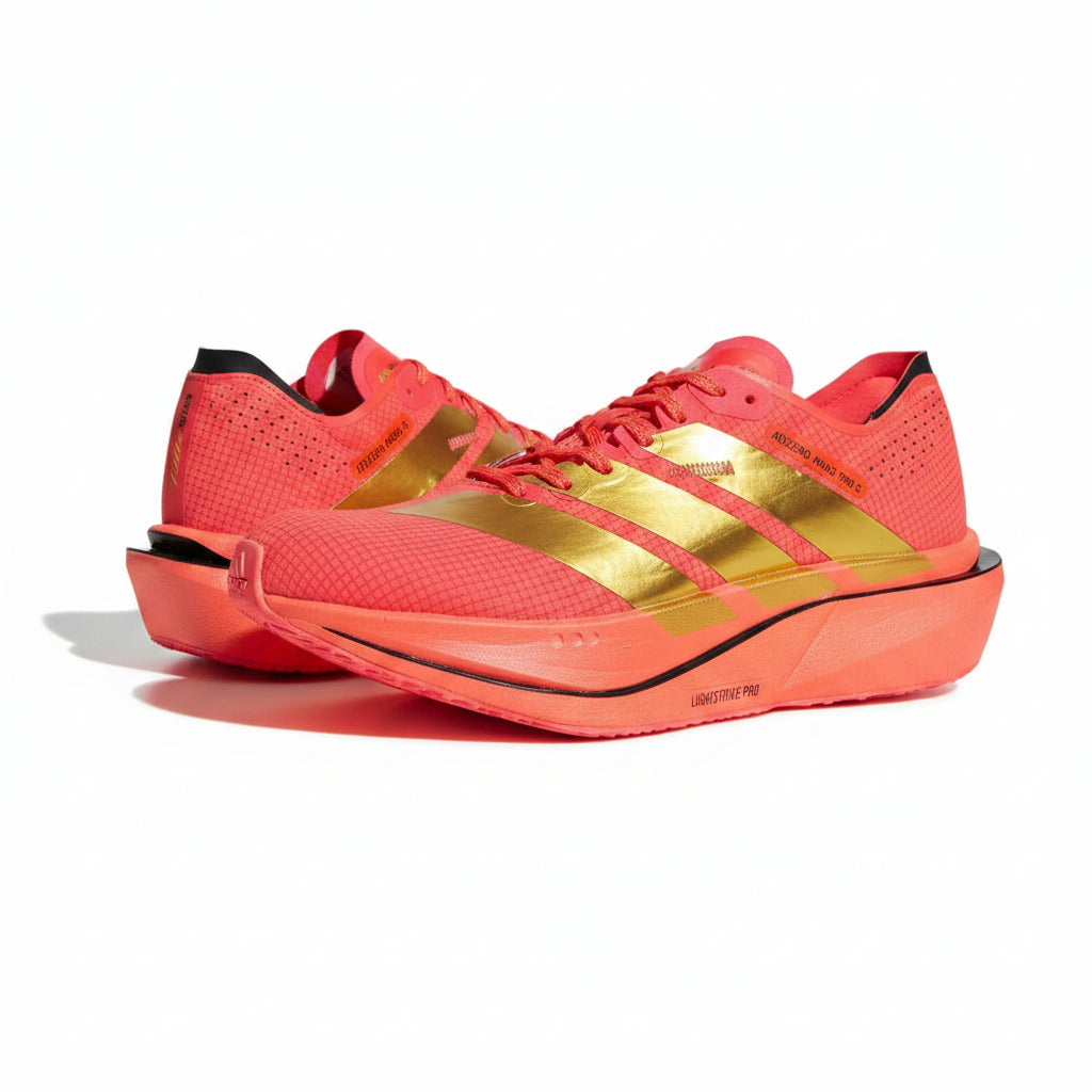 Adidas Adizero Adios Pro 5 - Vermelho | Dourado