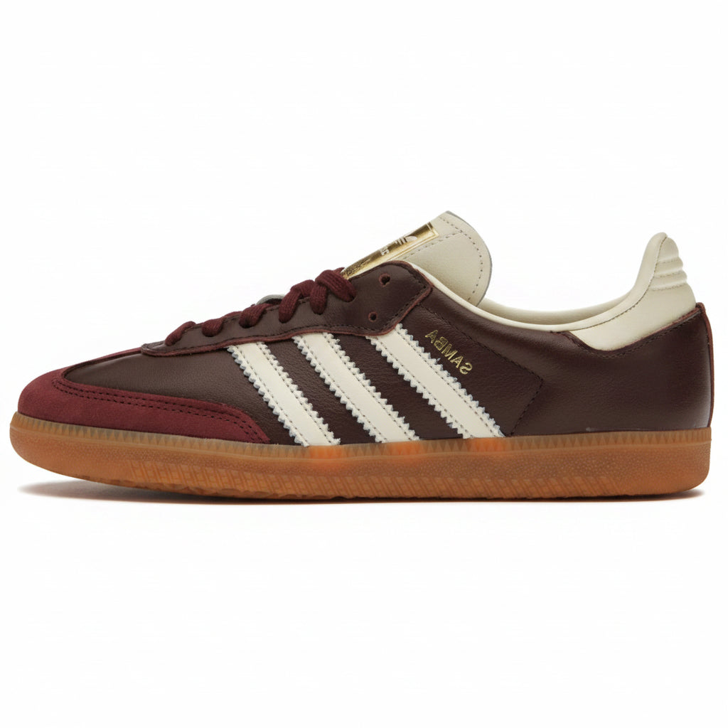 Adidas Samba OG - Maroon | Gold Metallic