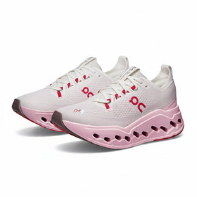 On Running Cloudsurfer Max - Ivory | Peony