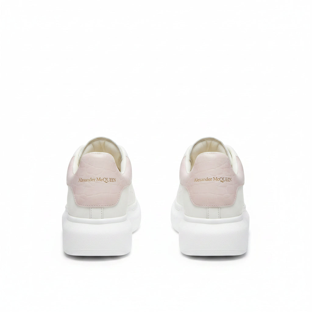 Alexander McQueen Oversized Sneaker - Branco | Rosa