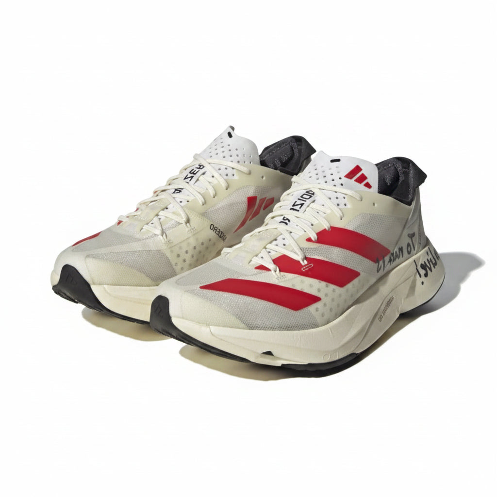 Adidas Adizero Adios Pro 3 - Cinza | Vermelho