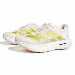 Adidas Adizero Boston 13 - Branco | Amarelo