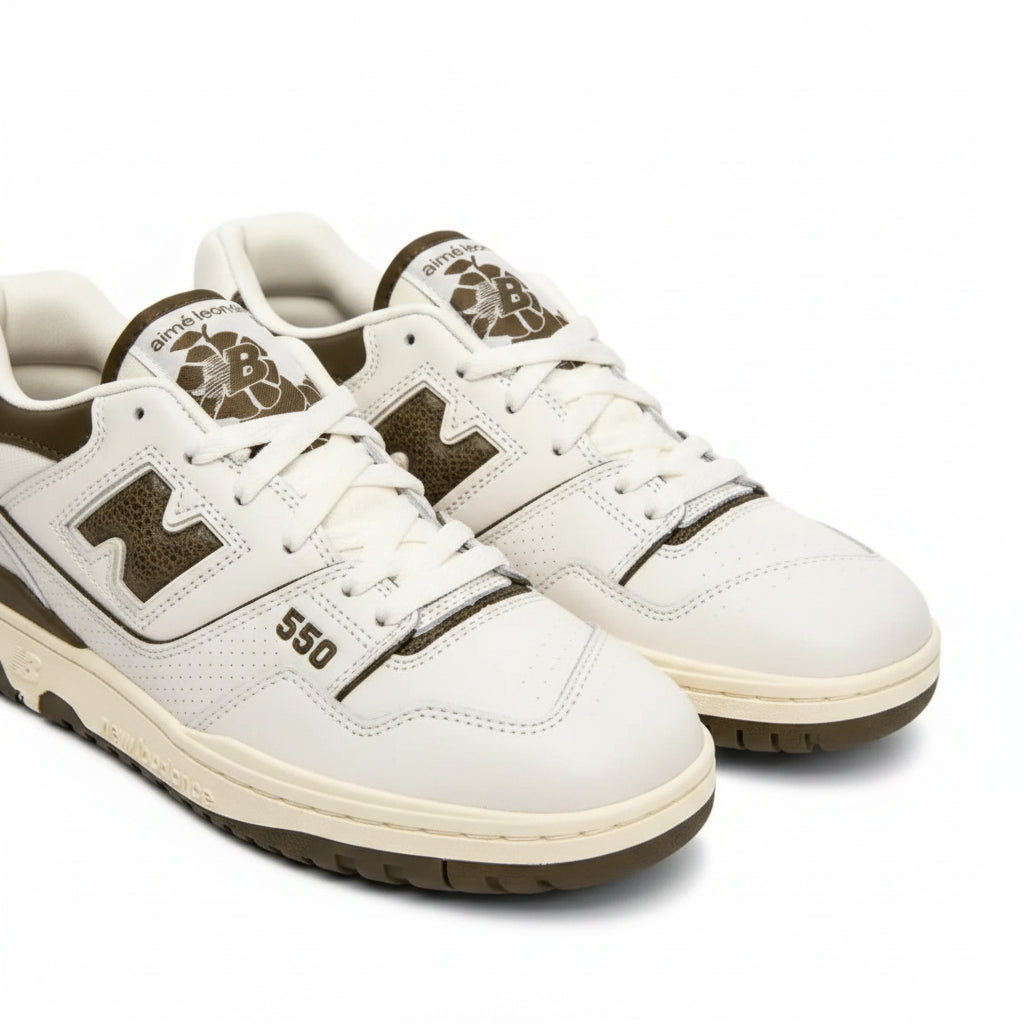New Balance 550 - Branco | Marrom